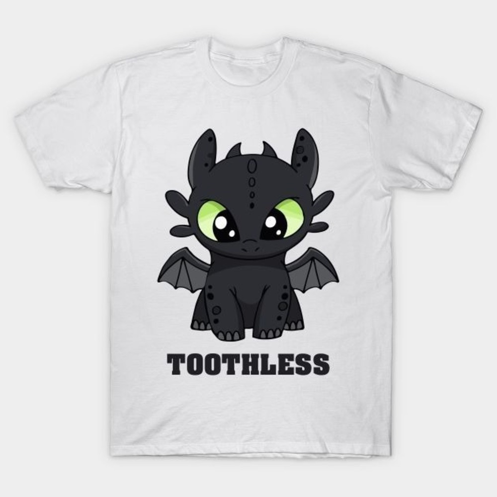 Toothless Night Fury How To Train Your Dragon T-shirt